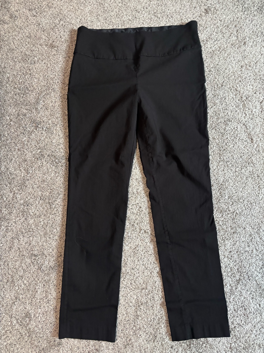cleo Black Straight-Leg Women's Pants